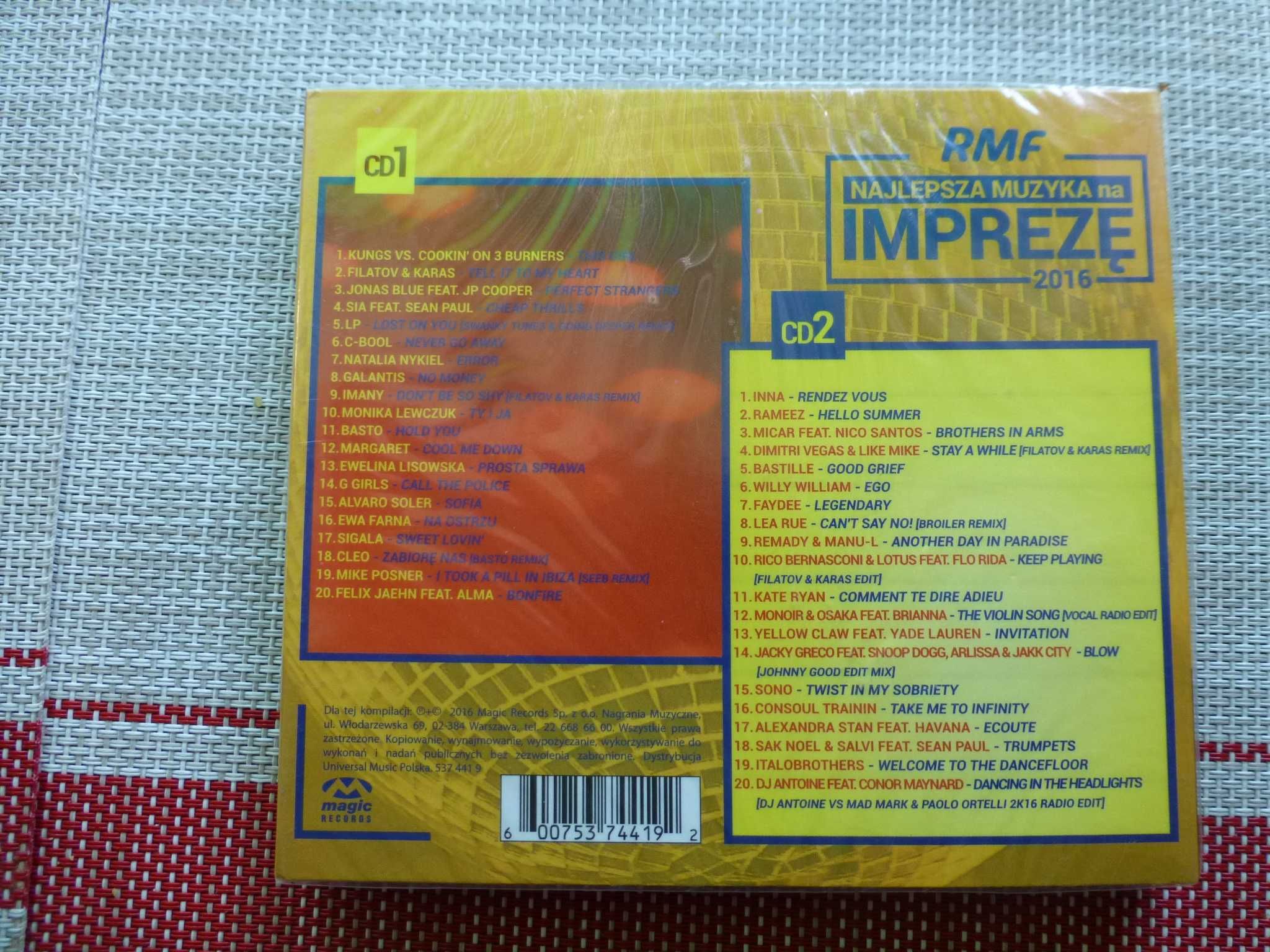 RMF FM Najlepsza Muzyka Na Imprezę 2016 [2CD]