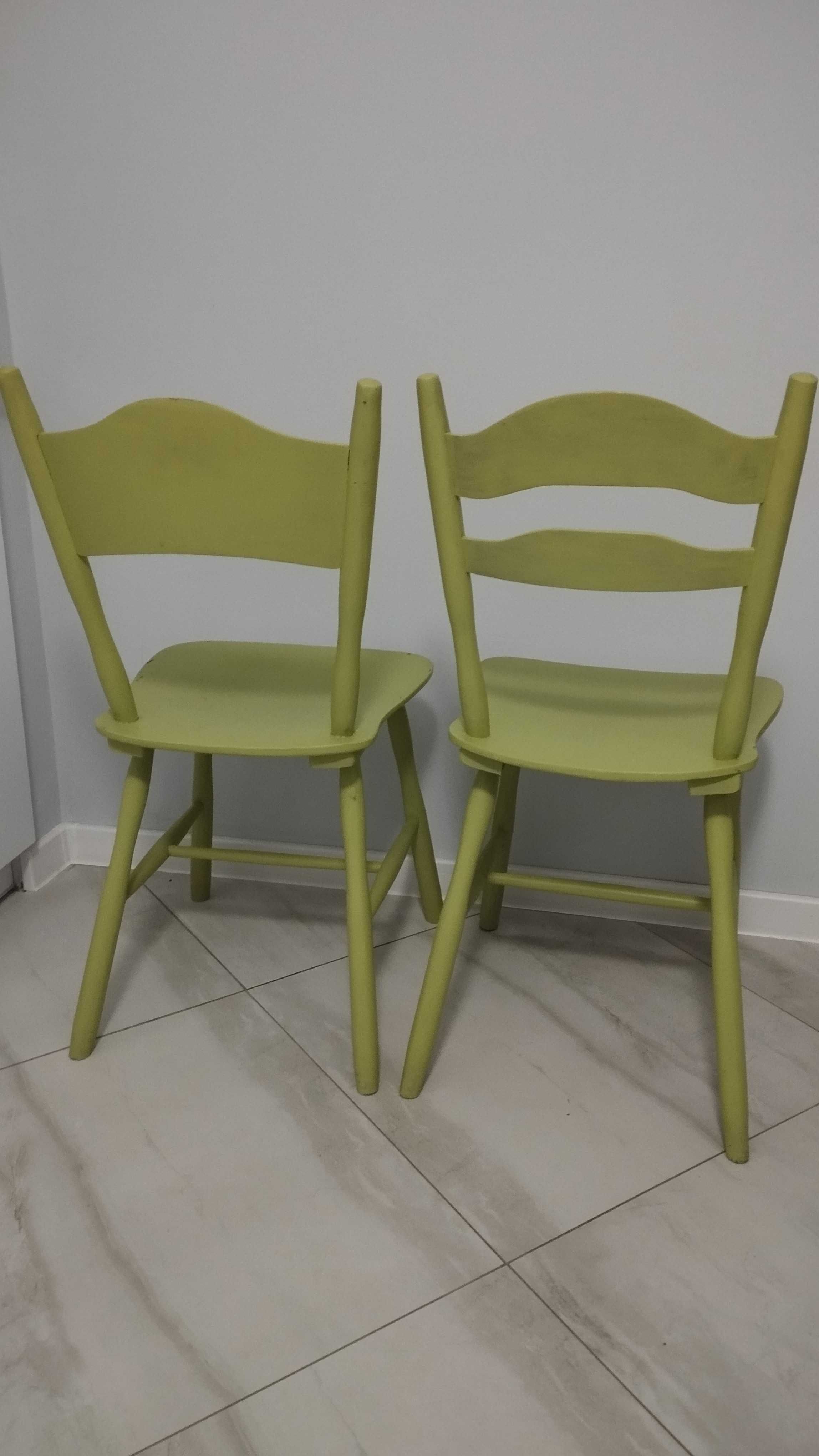 Krzesła patyczaki PRL