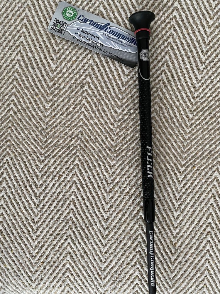NOWY bat ujeżdżeniowy Carbon 110cm FLECK