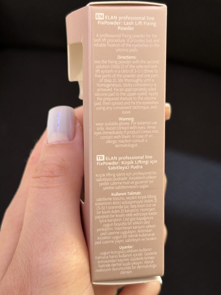 Powder do laminacji rzes Elan