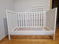 Ikea SUNDVIK białe łóżeczko dziecięce, 60x120cm, używane Włochy