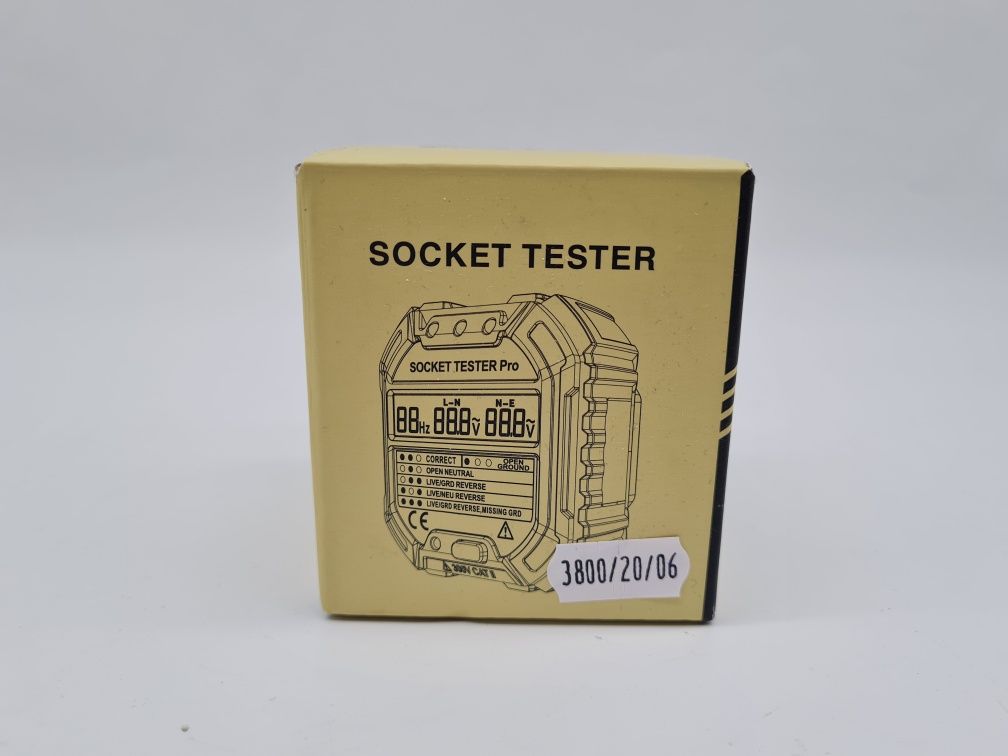 Tester napięcia gniazdek sieciowych z wyświetlaczem LCD Mayilon HT107