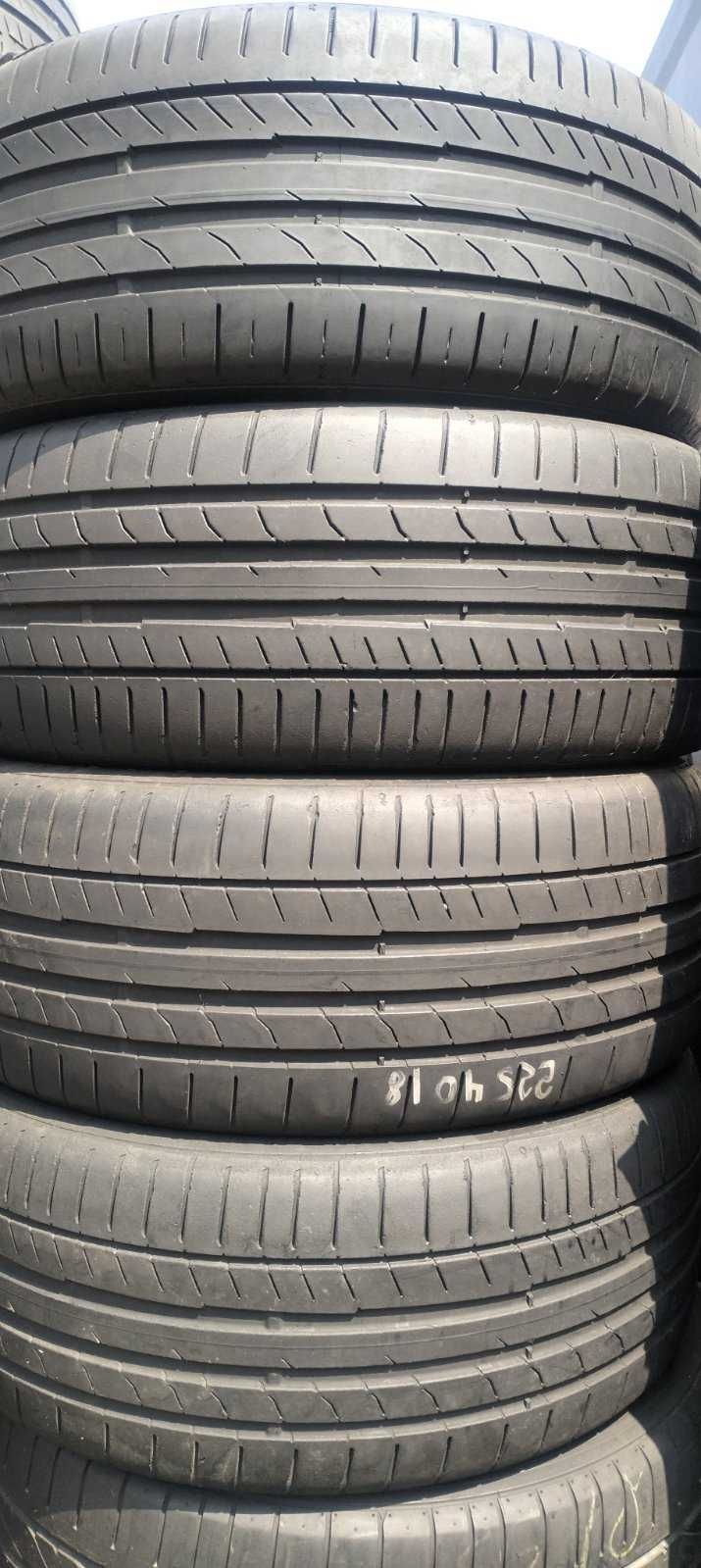 Continental ContiSportContact 225 40 R18(Літо)Шиномонтаж Дружківська12
