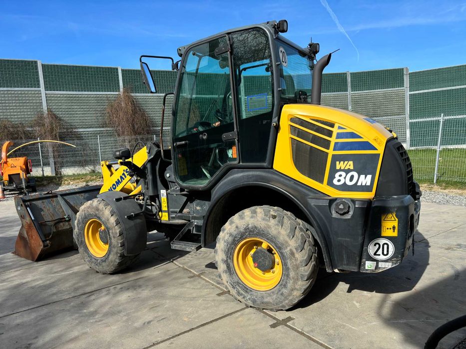 Ładowarka kołowa JCB 407 T4 z 2017r 5063kg NOWE OPONY łyżka widły