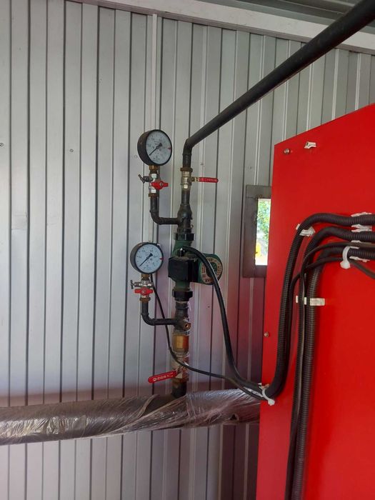 Модульна твердопаливна котельня 350 кВт