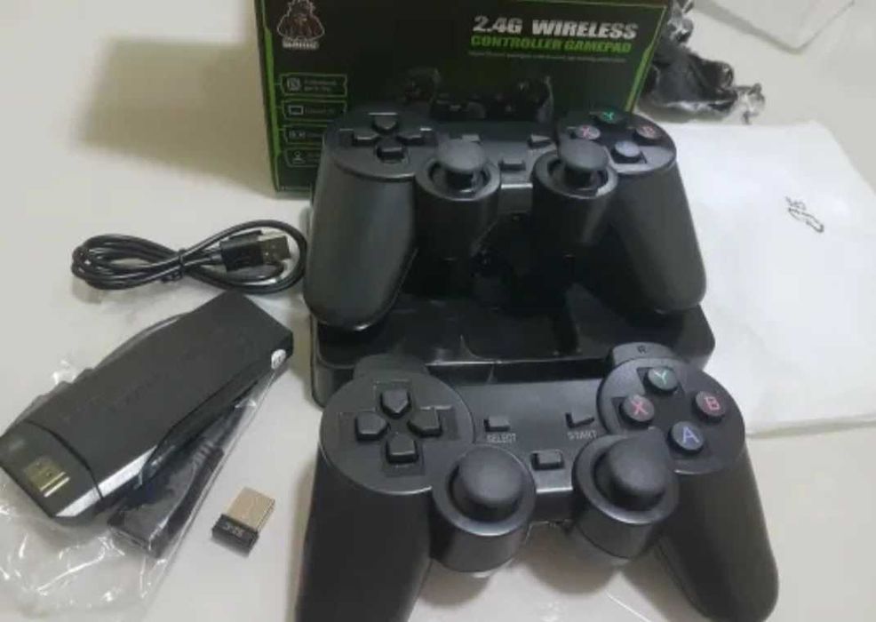 Ігрова приставка Y3 Lite 64 Гб, 10000 ігор, 4K для телевізорів.