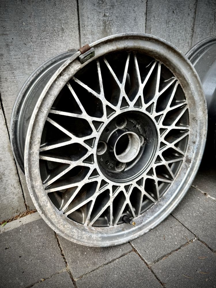 2szt. BBS 7x15,4x100 Vw golf mk2/mk3/Bmw e30.