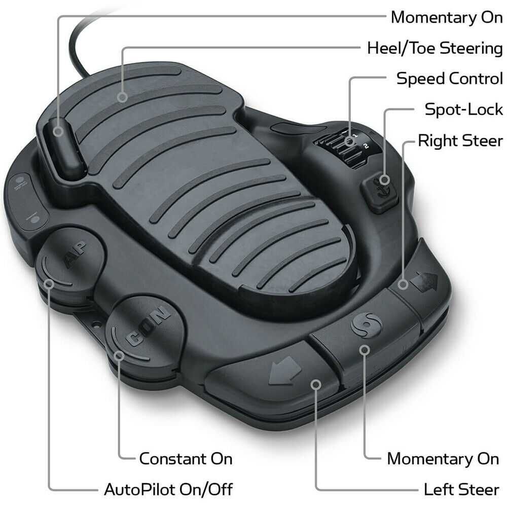 Педаль для Minn Kota Ulterra 80 i-Pilot Link Bluetooth 24V
