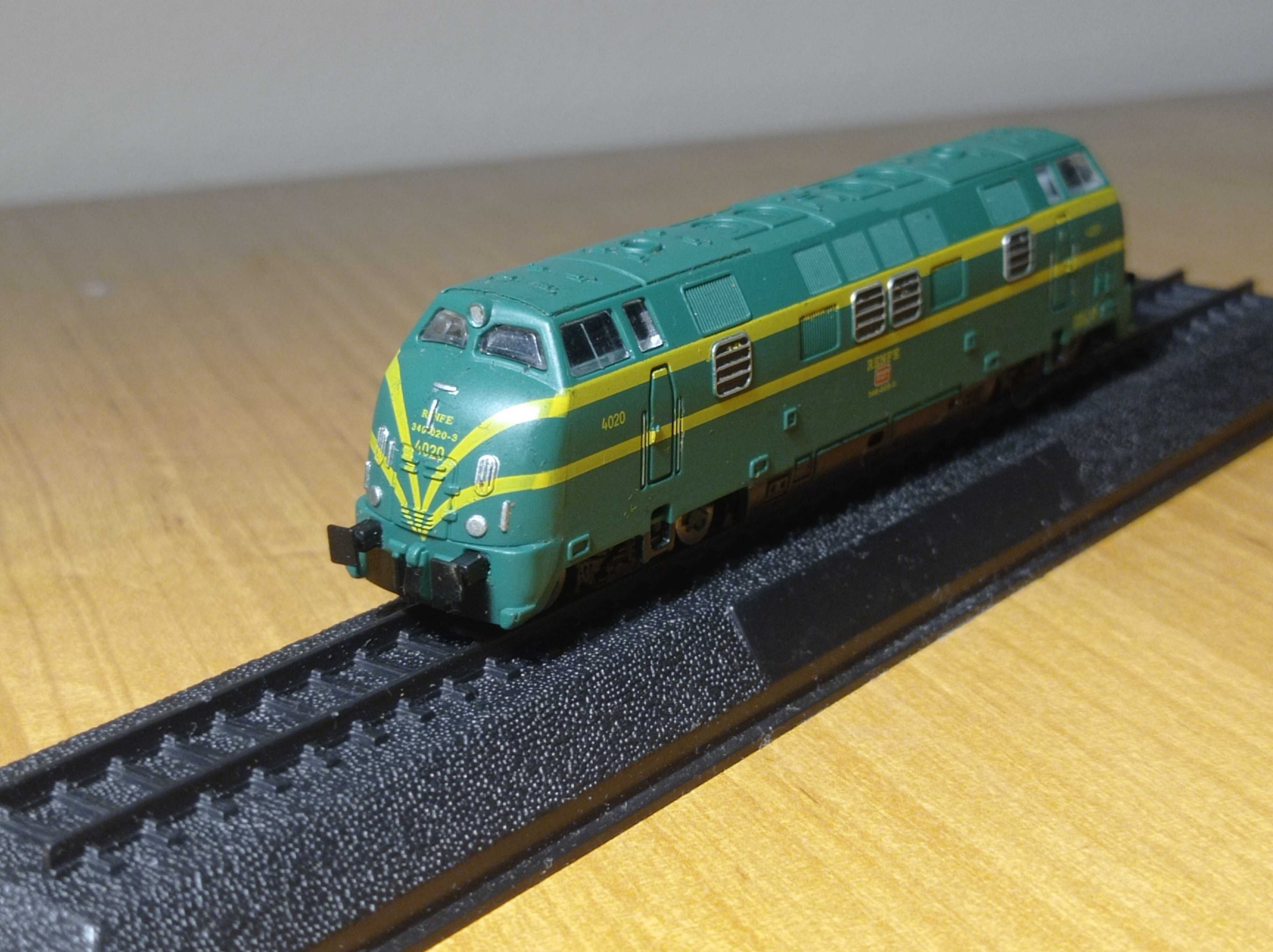 Model pociągu w skali N 1:160 hiśpanski Class 340 RENFE