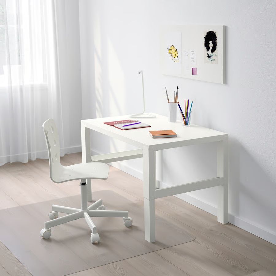 Biurko białe IKEA PAHL 58×128cm