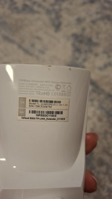 Wzmacniacz sieci TP-LINK TL-WA850RE