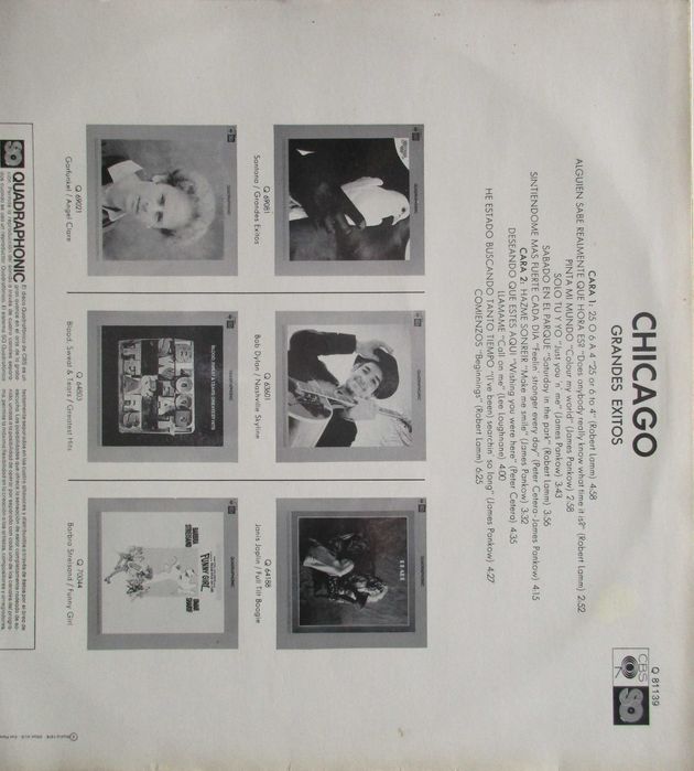 Chicago - - - - - Grandes Êxitos - - - - - LP