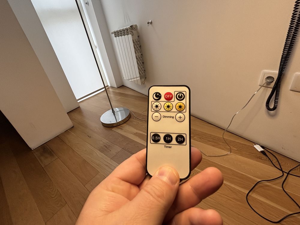 Candeeiro de design varias funcõea