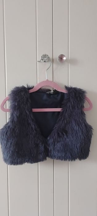 Nowa Futrzana kamizelka 128