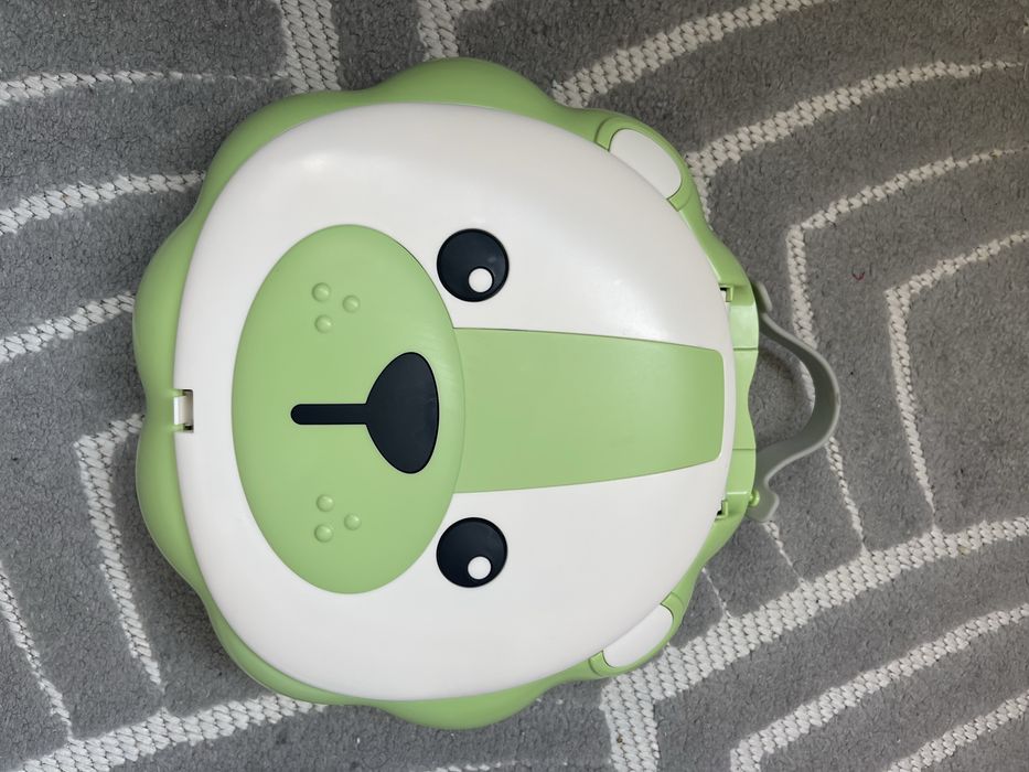 Дорожній складаний горщик новий+чохол та рулон пакетів