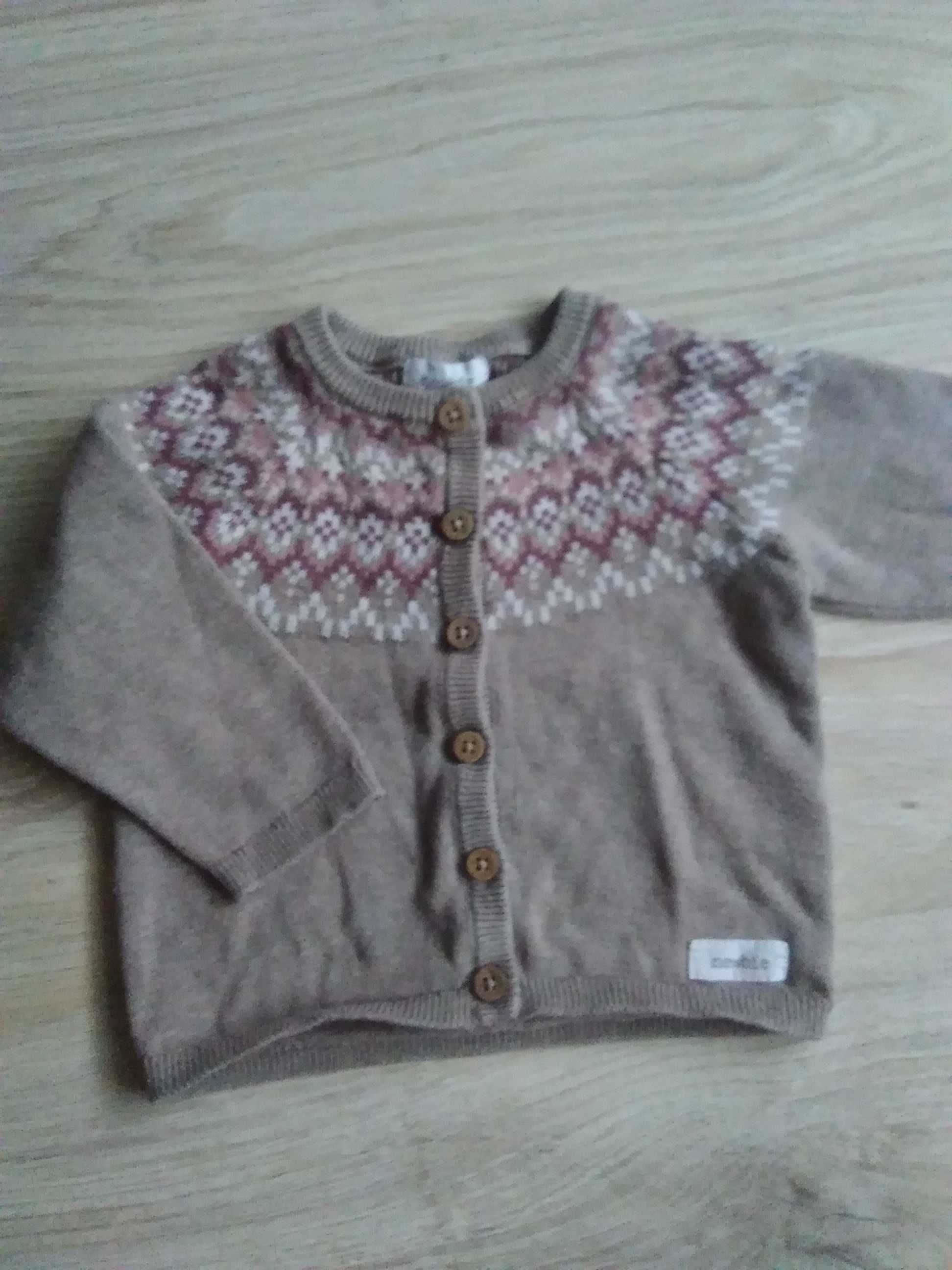 Sweterek sukienka newbie R 74