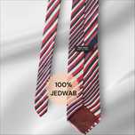 Nowy krawat jedwabny Larry Tailor Guild Made in Italy 100% jedwab