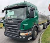 Scania P380  Scania P380 cysterna do mleka