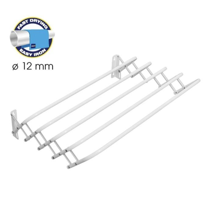 Сушарка для білизни настінна Casa Si Towel Flex 6 White(