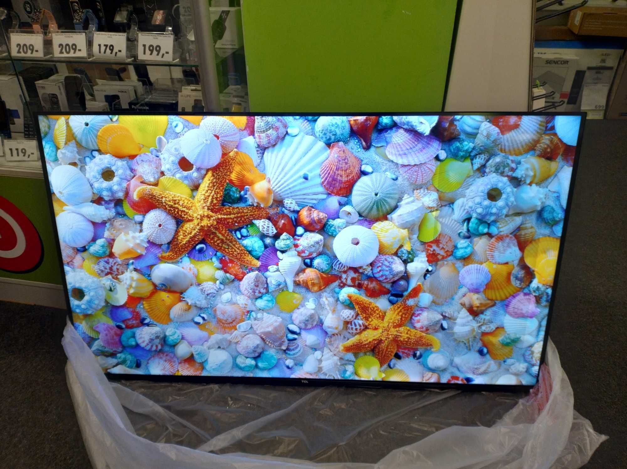 Telewizor LED TCL 55V6B 55 cali 4K Google Tv WiFi z małą wadą Krosno