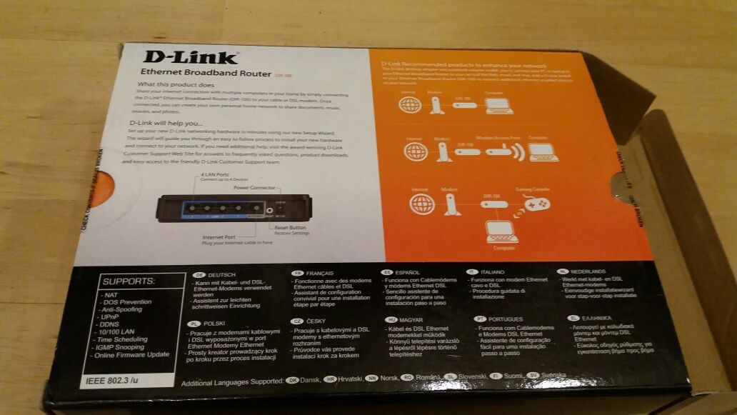 Router D-Link DIR 100