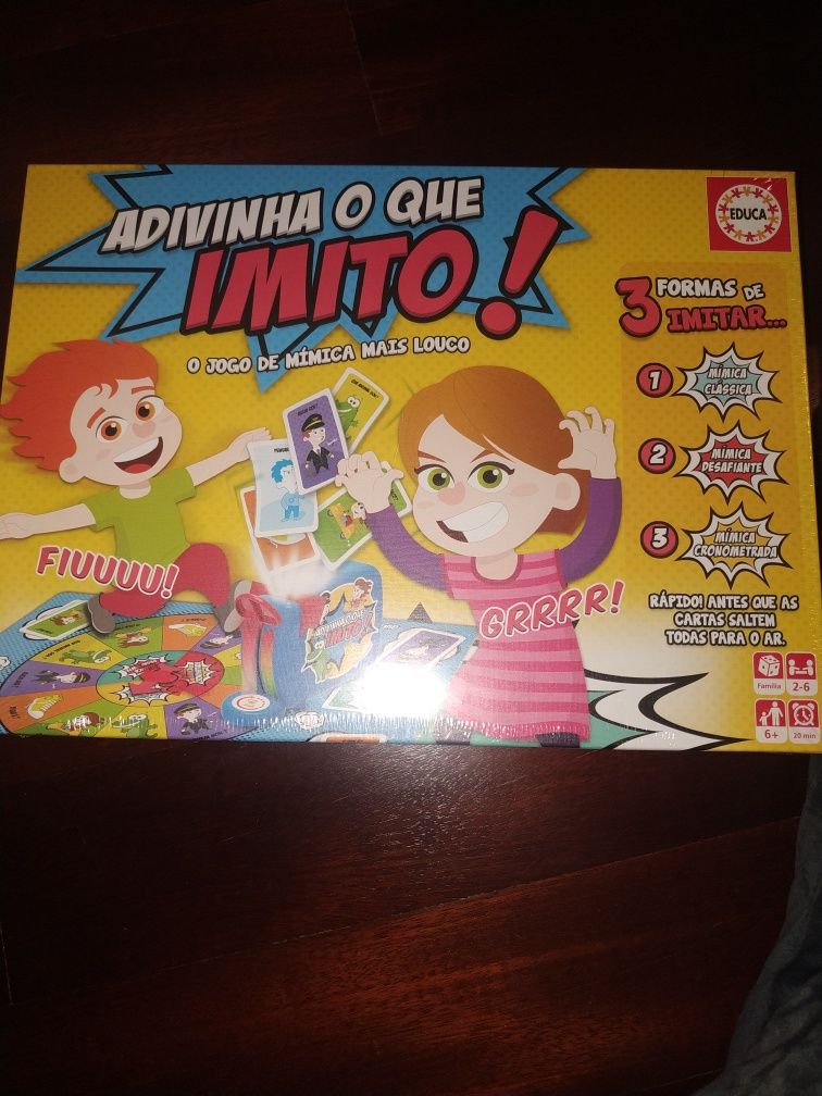 Adivinha o que imito jogo