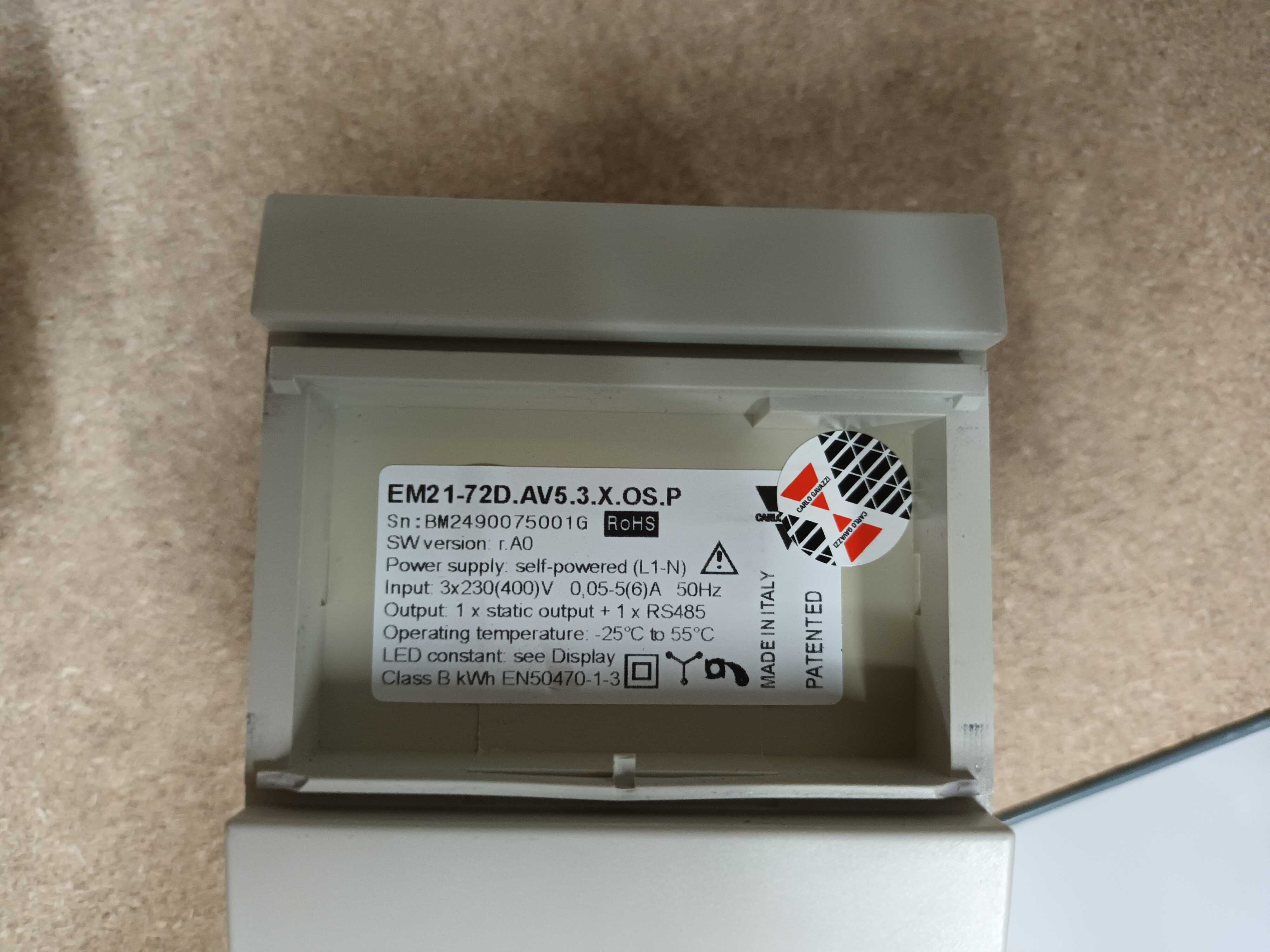 Analisador Rede Energia CG EM21 / EM340