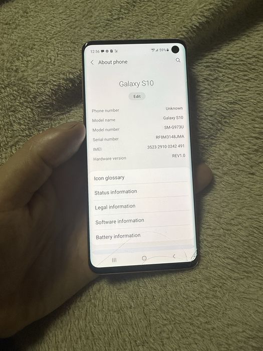 Samsung s10 128gb snapdragon