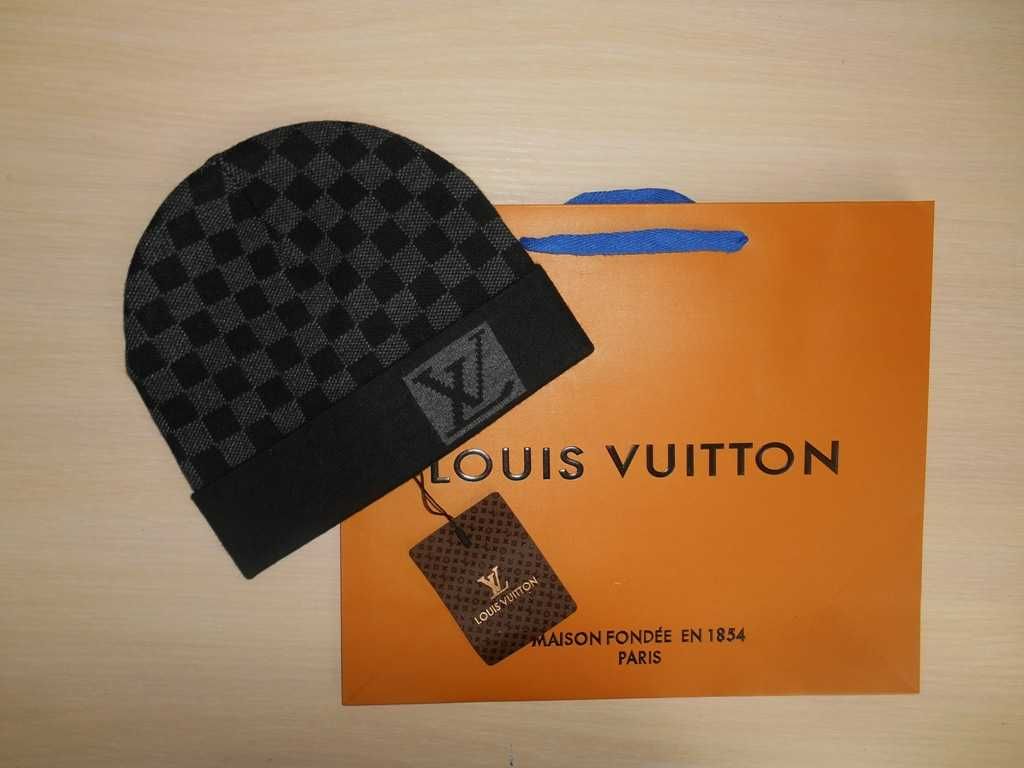 Louis Vuitton Męska ciepła zimowa czapka, Francja  59-32