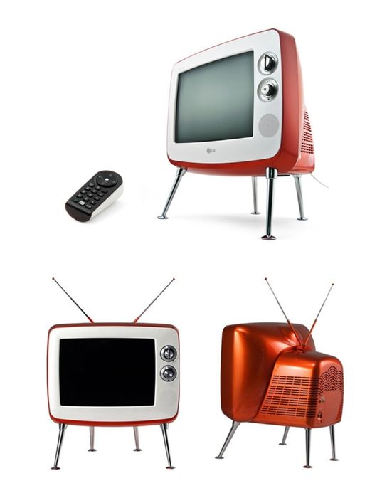 Телевизор LG Retro дизайн