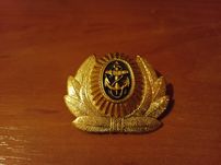 Odznaka oznaka na czapkę uszanke uszatkę marynarki wojennej rosyjska