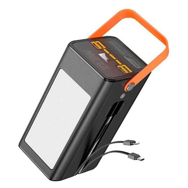 Павербанк power bank HOCO DB49 100000mAh Швидка зарядка 22.5W, ліхтар