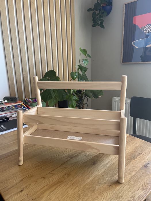 Stojak polka na ksiazki dla dzieci ikea flisat