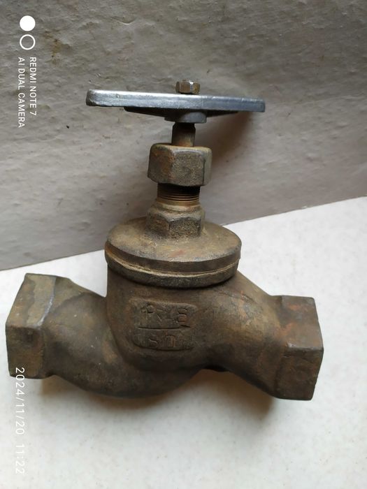 Вентиль чуг. Ду 50 Ру16 новый