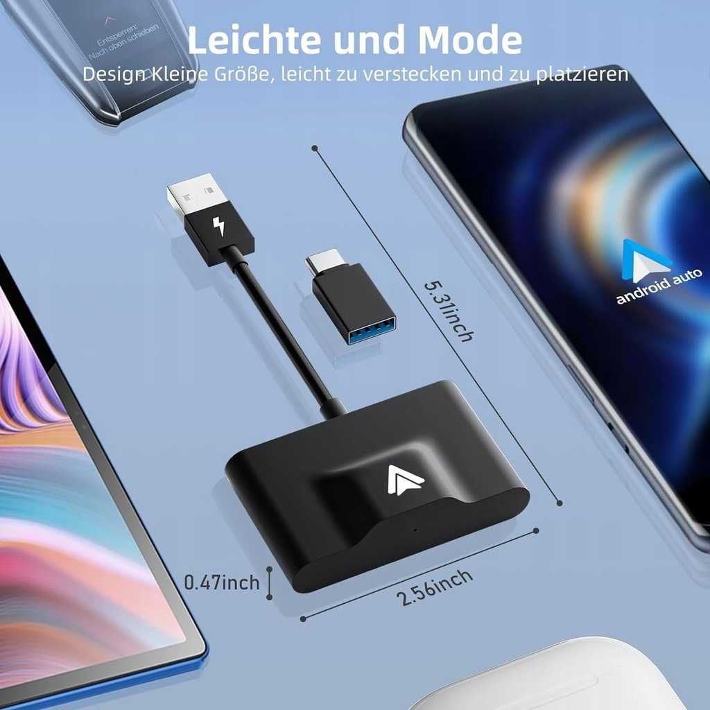 Bezprzewodowy adapter do systemu Android Auto