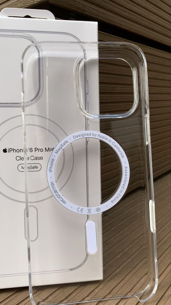 Oryginalne Przezroczyste Magsafe do Iphone’a 16 Pro Max