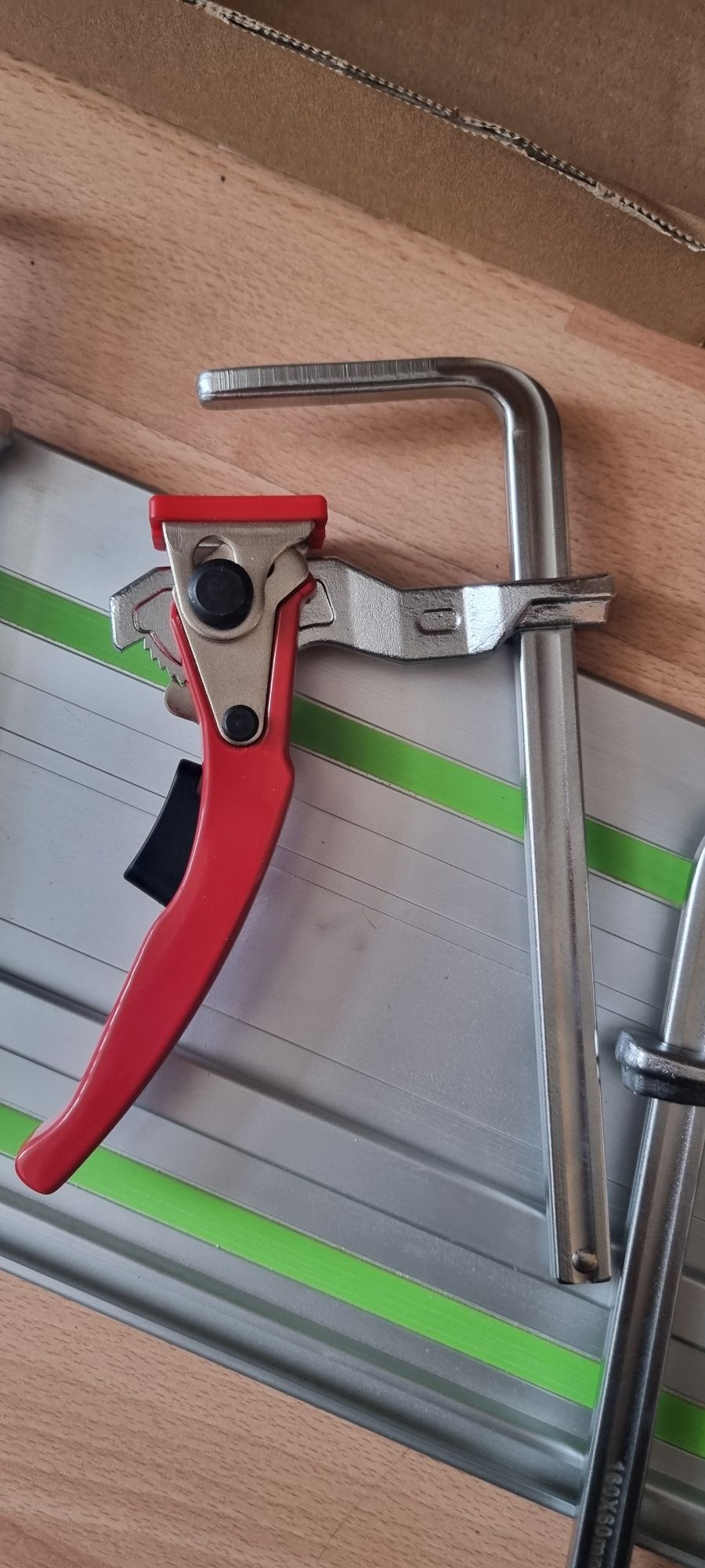 2x Nowy Ścisk 160/60 zapadkowy dzwigniowy festool makita dysk tale