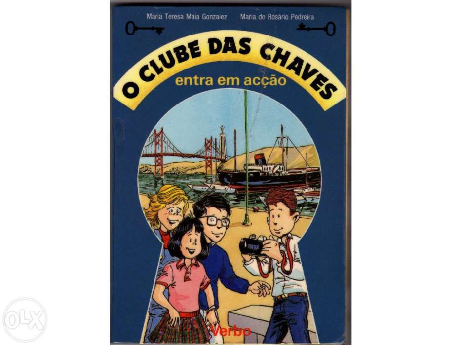 Livro "O Clube das Chaves Entra em Acção"