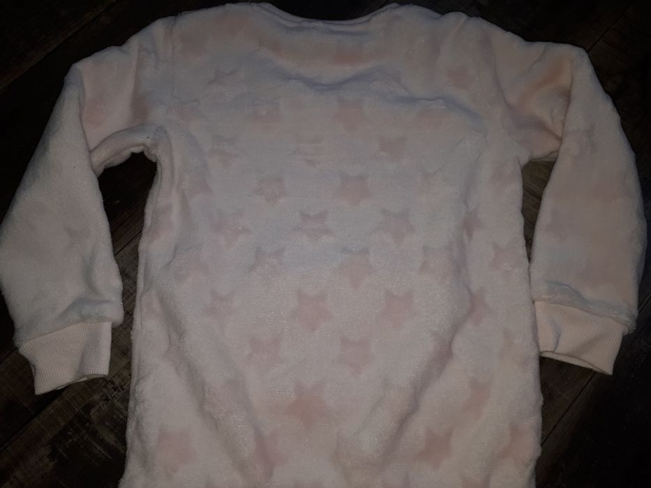 Bluza dziewczęca r 110 pudrowy róż