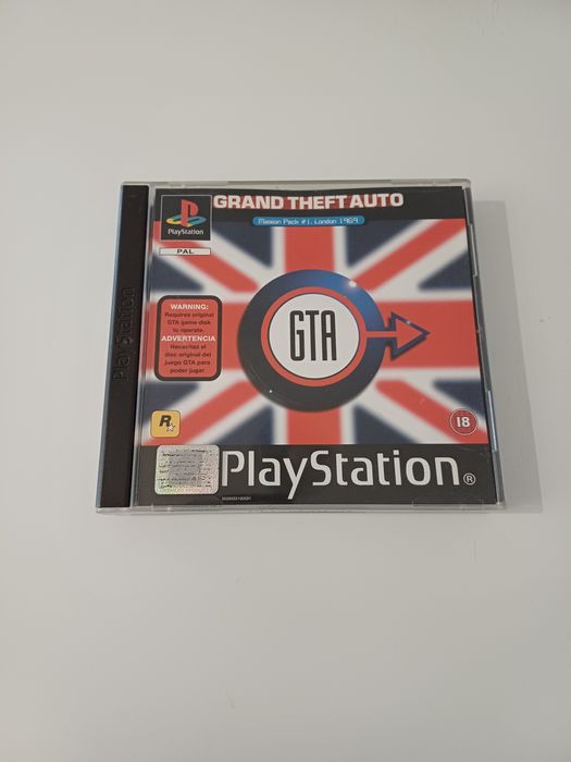 Grand Theft Auto GTA London Sony PlayStation PS1 angielska