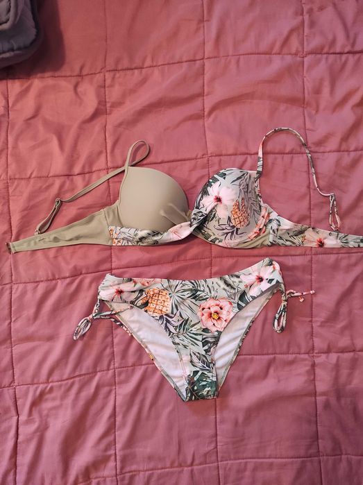 Wzorzyste bikini w rozmiarze 40 ( L)