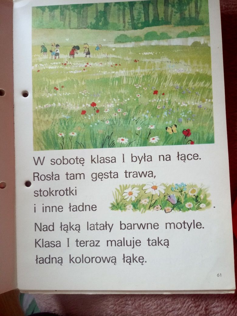 Elementarz Moja Książka klasa 1, 1985r