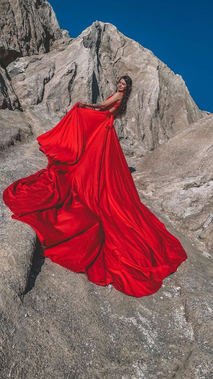 Фантастическая  юбка-платье трансформер со шлейфом для фотосессии