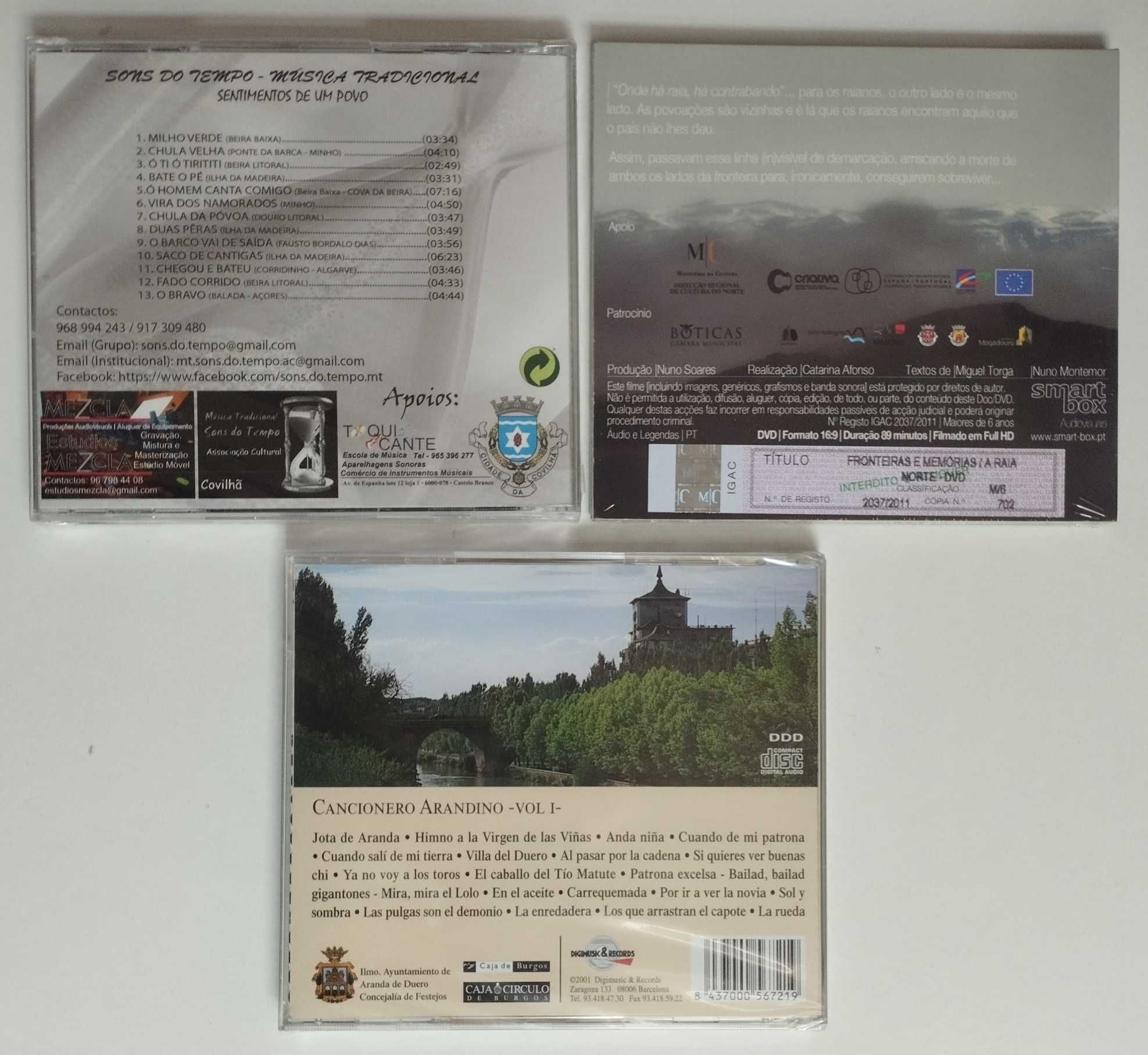 CD, Aranda del Duero, Sons do Tempo, Sons da Terra