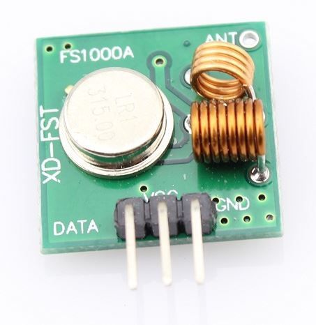 Transmissor e Receptor - RF 433 MHz (Module and Arduino)