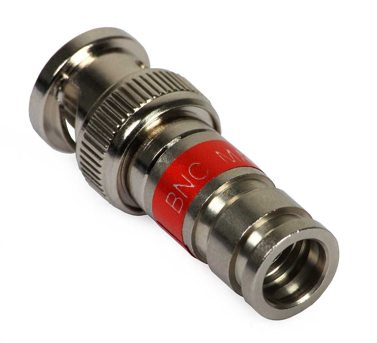 Złącze kompresyjne BNC 59 MASTER na przewód RG-59 (CAMSET) Kod.: E8275
