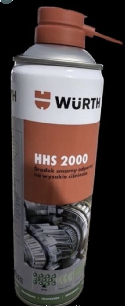 Środek smarny HHS 2000 Wurth 12 szt.