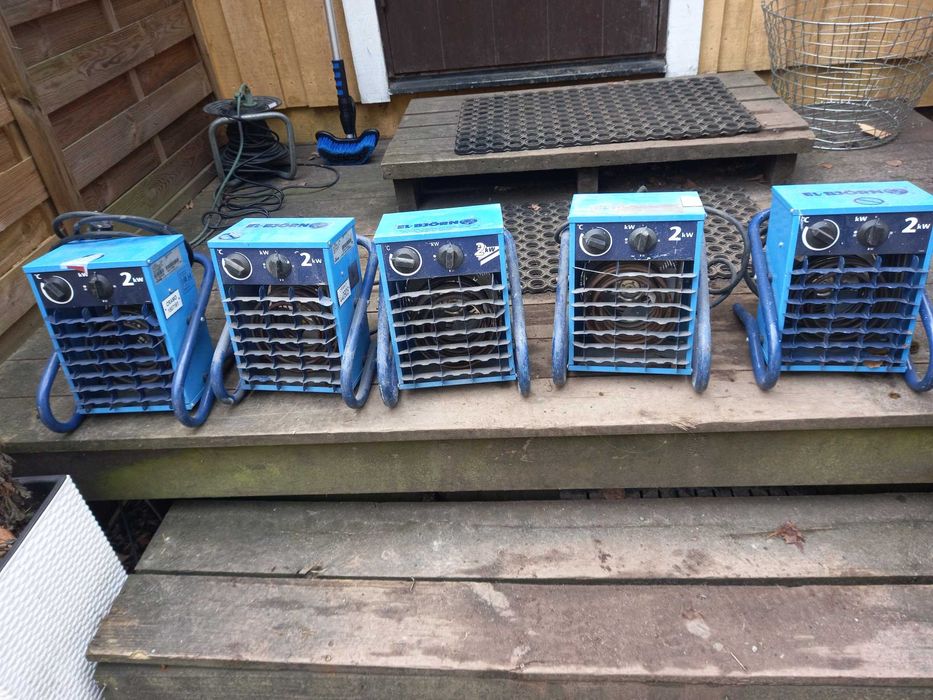 5 szt Termowentylator/Nagrzewnica EL-Bjorn VF 21A 2183 W sprawny