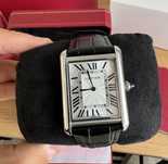 Relogio Cartier Tank Must -  Preto