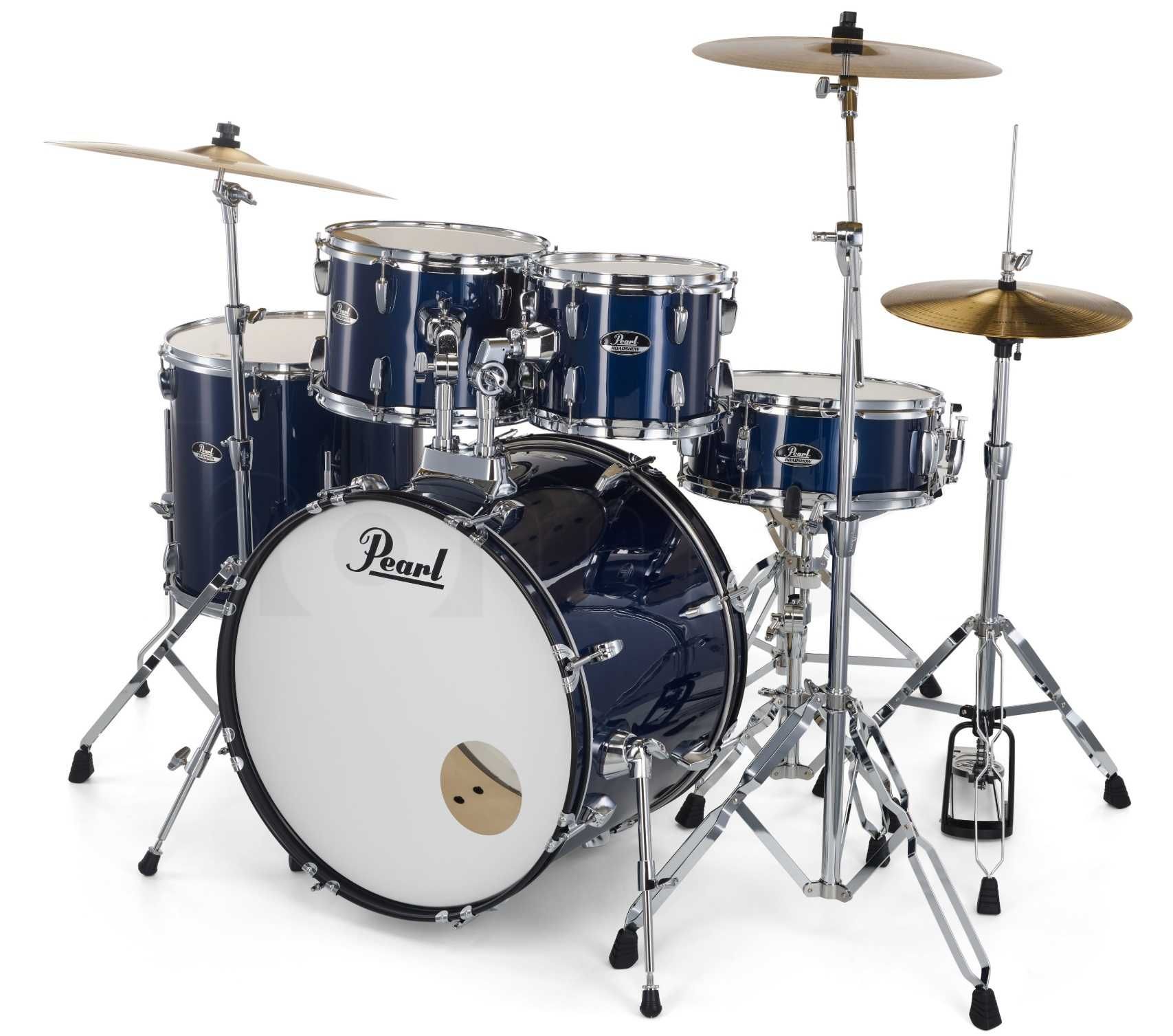 Bateria Pearl praticamente nova + acessórios